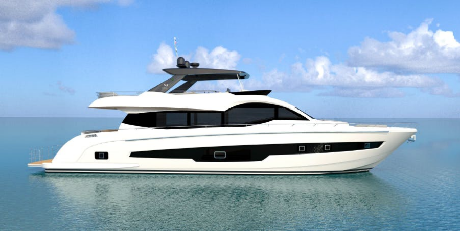 ALLEGRO FLYBRIDGE 82 MODEL X 82ft Allegro Yacht Yacht For Sale