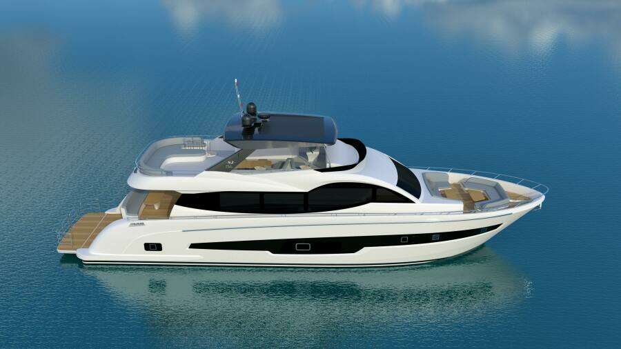 ALLEGRO FLYBRIDGE 82 MODEL X 82ft Allegro Yacht Yacht For Sale