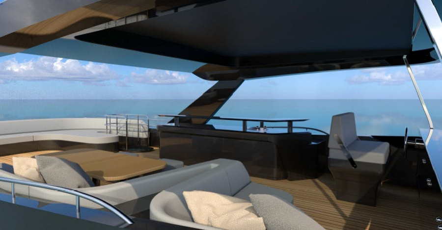 ALLEGRO FLYBRIDGE 82 MODEL X 82ft Allegro Yacht Yacht For Sale