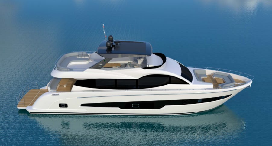 ALLEGRO FLYBRIDGE 82 MODEL X 82ft Allegro Yacht Yacht For Sale
