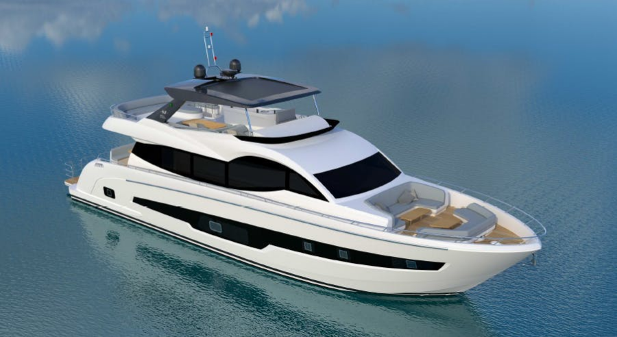 ALLEGRO FLYBRIDGE 82 MODEL X 82ft Allegro Yacht Yacht For Sale