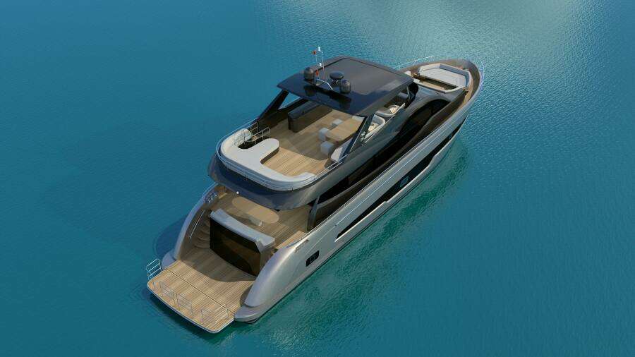ALLEGRO FLYBRIDGE 82 MODEL X 82ft Allegro Yacht Yacht For Sale