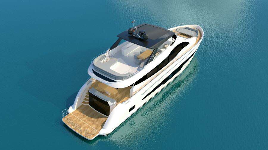 ALLEGRO FLYBRIDGE 82 MODEL X 82ft Allegro Yacht Yacht For Sale