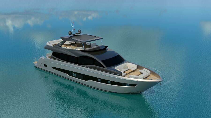 ALLEGRO FLYBRIDGE 82 MODEL X 82ft Allegro Yacht Yacht For Sale