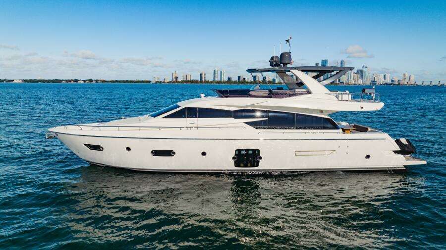 SAMI KAY III 75ft Ferretti Yachts Yacht For Sale