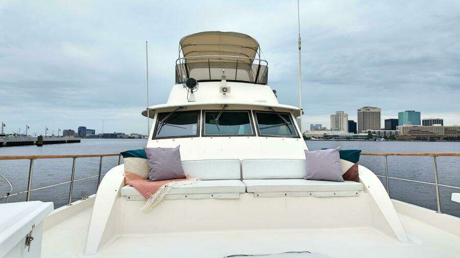 Hooch 53ft Hatteras Yacht For Sale