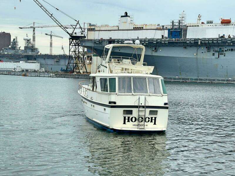 Hooch 53ft Hatteras Yacht For Sale