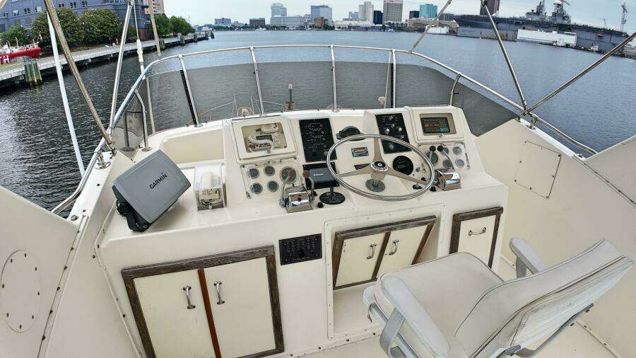 Hooch 53ft Hatteras Yacht For Sale