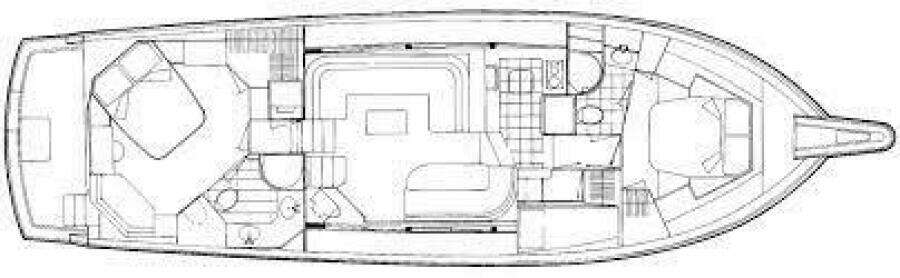 Layla Rose 52ft Hatteras Yacht For Sale