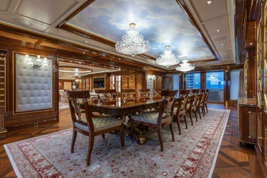 Main Dining Salon Looking Aft To Port