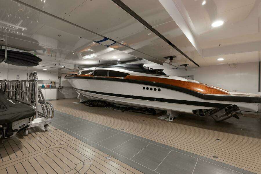 Lower Deck Teneder Storage 