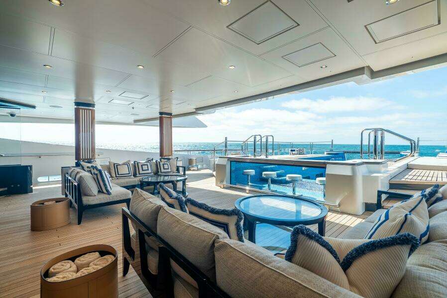 Main Deck Aft Pool Looking Aft To Starboard 