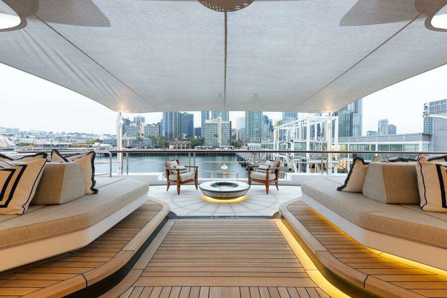 Bridge Deck Looking Aft