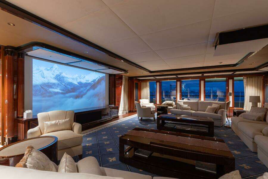 Bridge Deck Cinema Looking Aft to Port