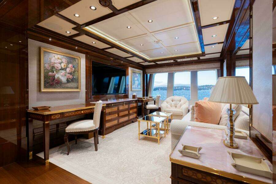 Main Deck VIP Stateroom Looking Forward To Starboard 