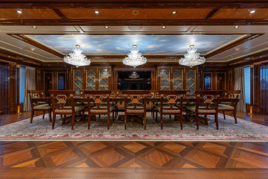 Main Dining Saloon Looking Forward