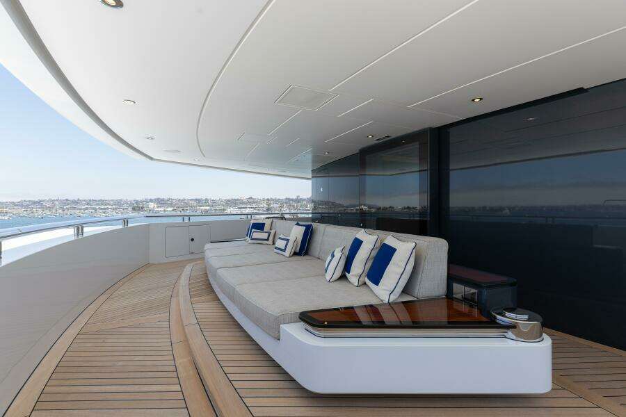 Sundeck Forward Seating Looking Port