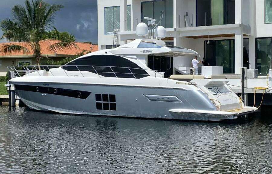 Sky One 55ft Azimut Yacht For Sale