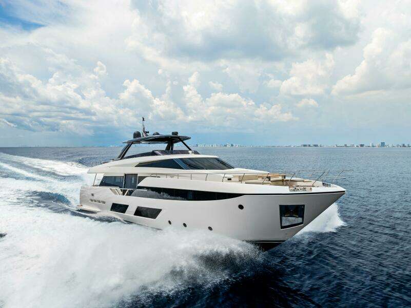 OUR TRADE 92ft Ferretti Yachts Yacht For Sale