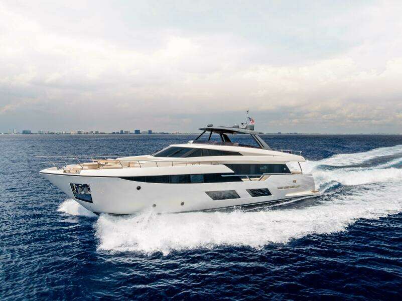 OUR TRADE 92ft Ferretti Yachts Yacht For Sale