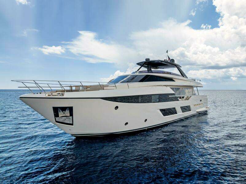 OUR TRADE 92ft Ferretti Yachts Yacht For Sale