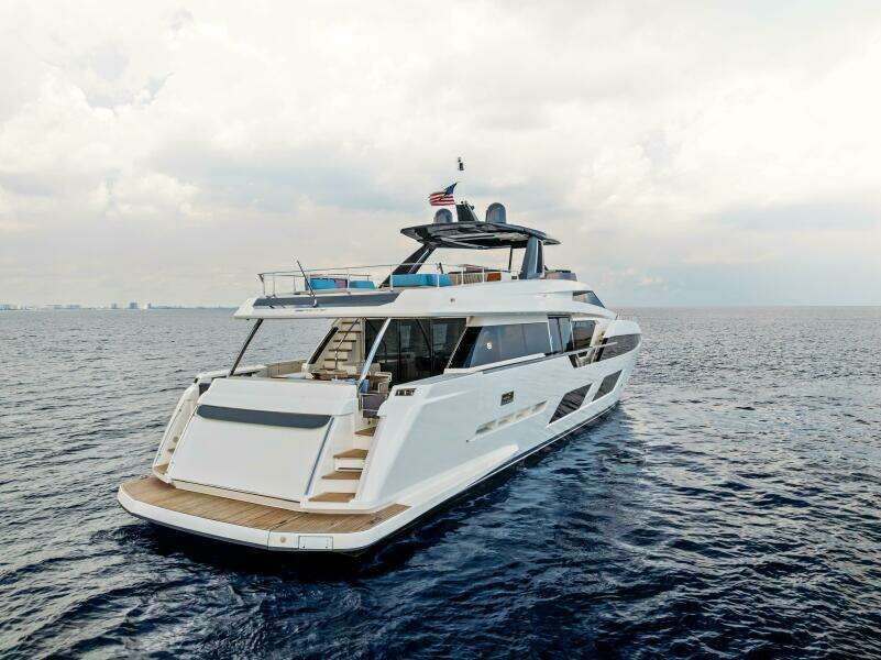 OUR TRADE 92ft Ferretti Yachts Yacht For Sale