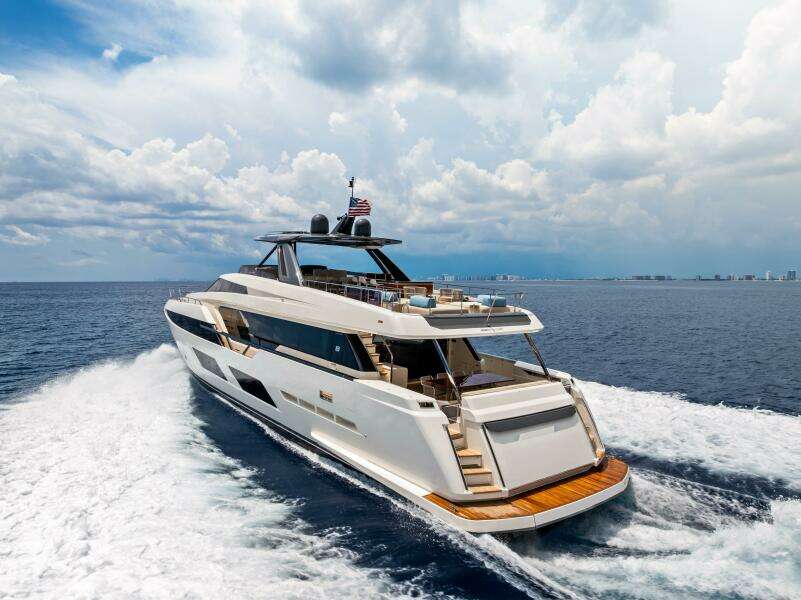 OUR TRADE 92ft Ferretti Yachts Yacht For Sale