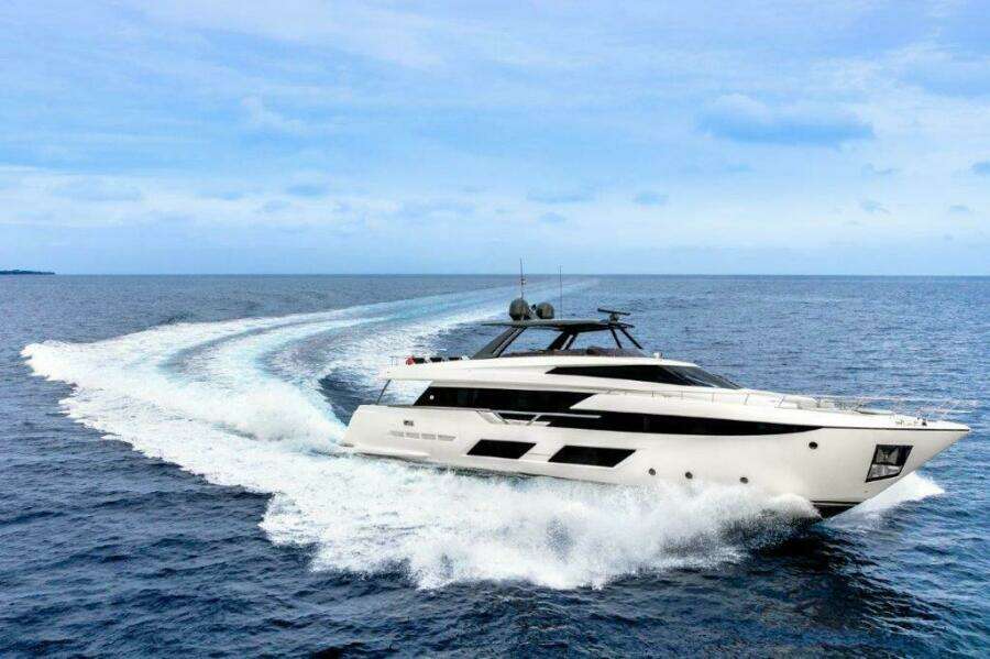OUR TRADE 92ft Ferretti Yachts Yacht For Sale