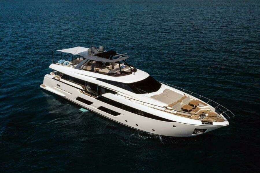 OUR TRADE 92ft Ferretti Yachts Yacht For Sale