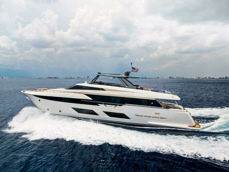 OUR TRADE 92ft Ferretti Yachts Yacht For Sale