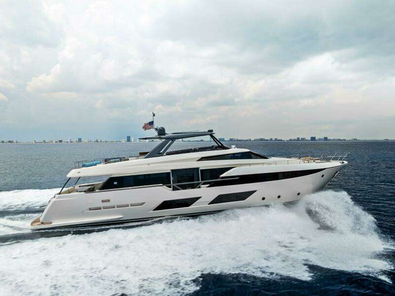OUR TRADE 92ft Ferretti Yachts Yacht For Sale