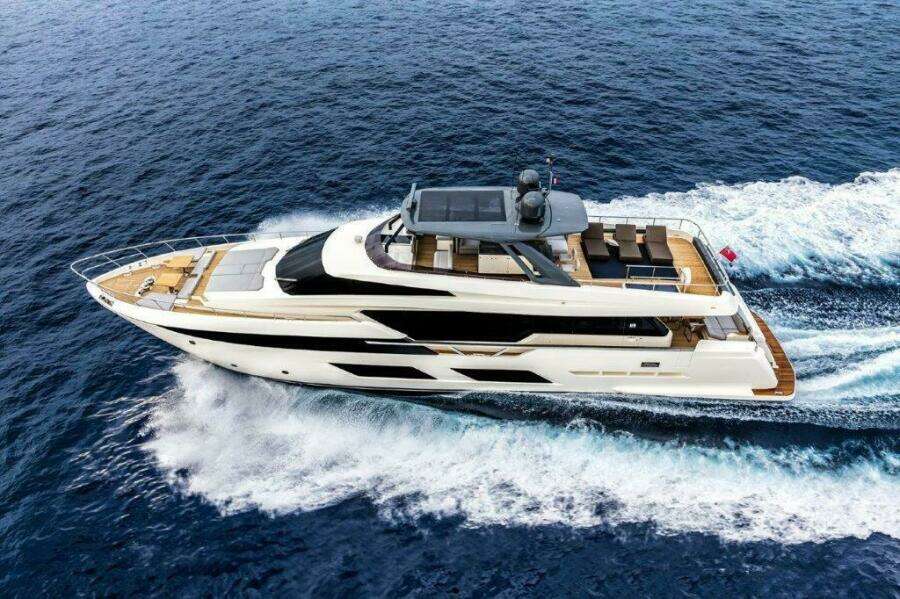 OUR TRADE 92ft Ferretti Yachts Yacht For Sale