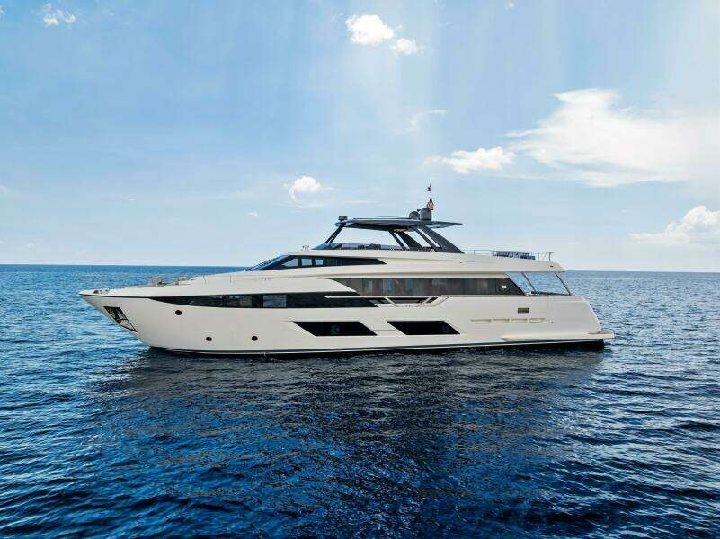 OUR TRADE 92ft Ferretti Yachts Yacht For Sale