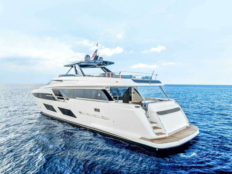 OUR TRADE 92ft Ferretti Yachts Yacht For Sale