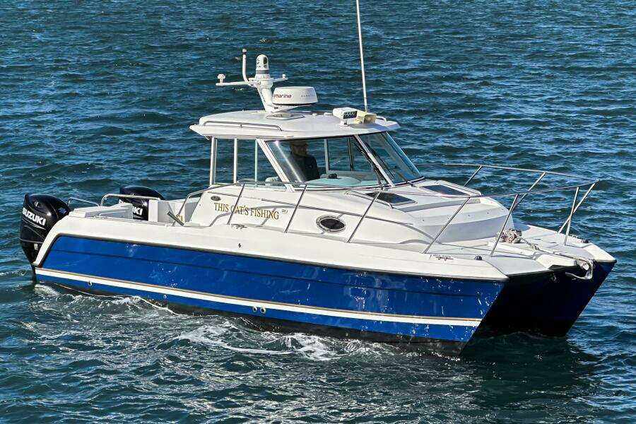 THIS CAT S FISHING 26ft Glacier Bay Yacht For Sale