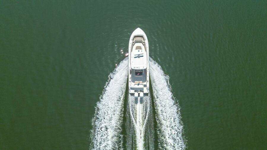 2017 Boston Whaler 330 Outrage underway