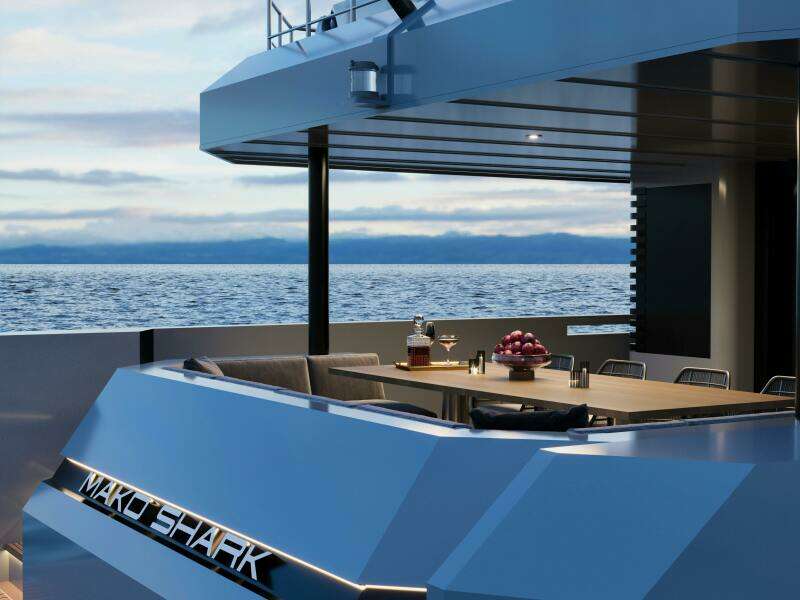 PROJECT MAKO SHARK 87ft Tufan  amp  Brothers Co Yacht For Sale