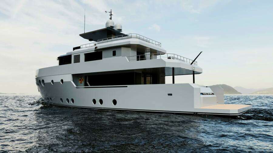 PROJECT MAKO SHARK 87ft Tufan  amp  Brothers Co Yacht For Sale