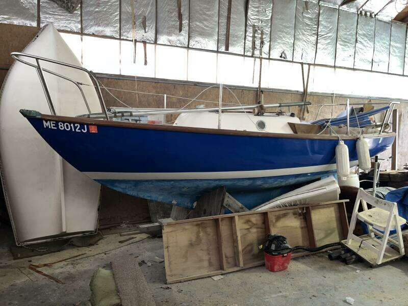 Port side in storage