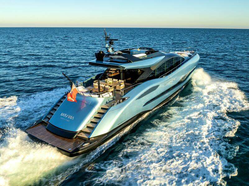 DELFINA 104ft Overmarine Yacht For Sale