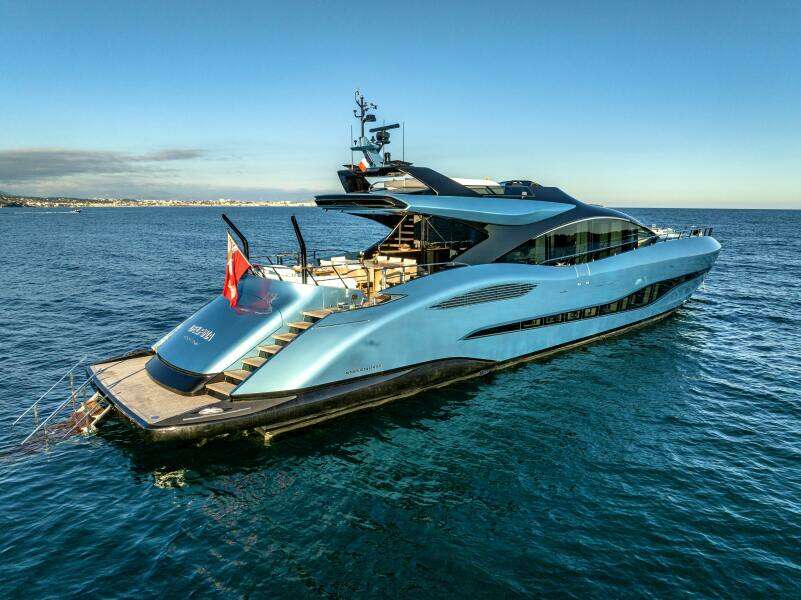 DELFINA 104ft Overmarine Yacht For Sale