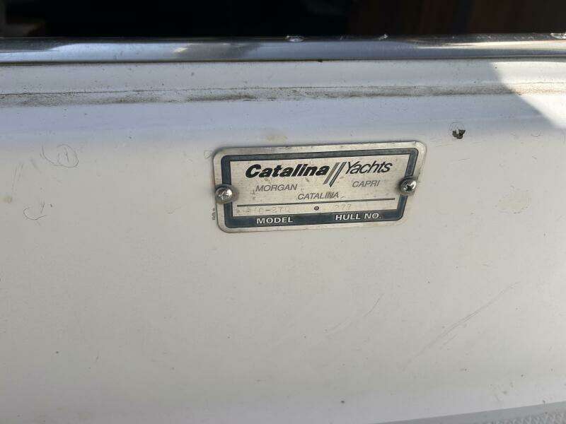 27ft Catalina Yacht For Sale