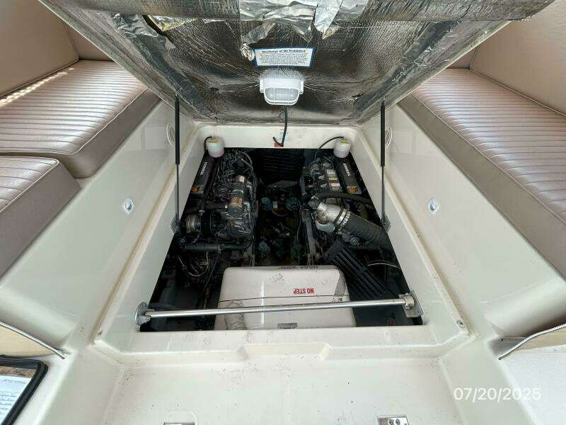 34' Mainship engine room access 34' Mainship engine room access