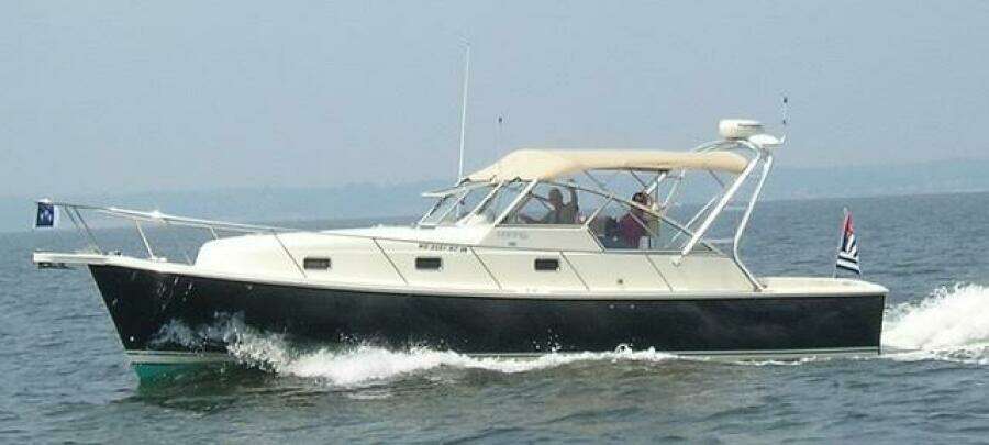 34' Mainship port profile 34' Mainship port profile