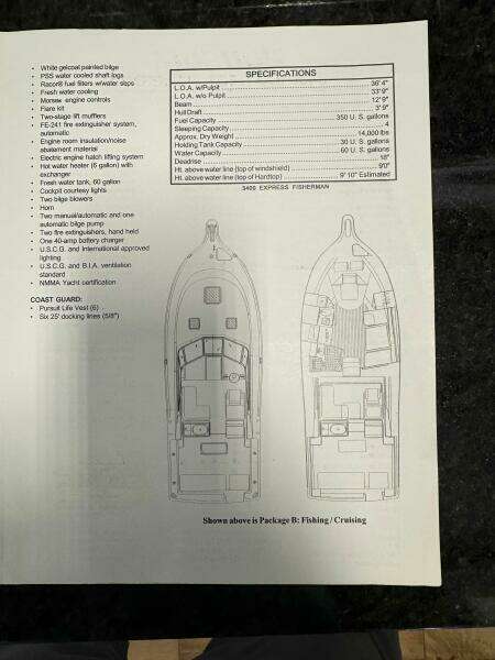 34ft Pursuit Yacht For Sale