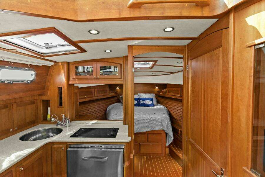 2013 Sabre 38 Salon Express- FIVE O'CLOCK- Galley