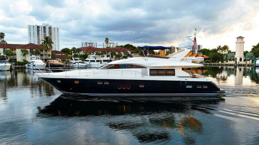 Kristina 74ft Princess Yacht For Sale