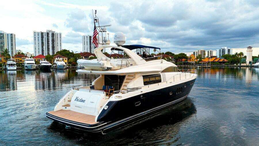 Kristina 74ft Princess Yacht For Sale