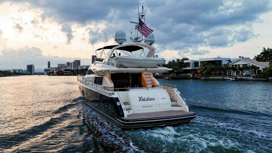 Kristina 74ft Princess Yacht For Sale