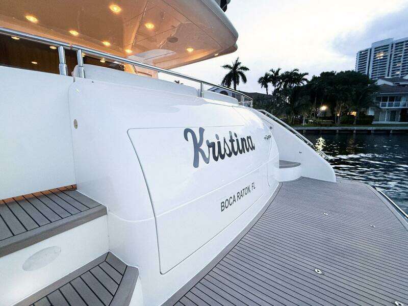 Kristina 74ft Princess Yacht For Sale
